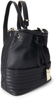 Thumbnail for your product : Forever 21 FOREVER 21+ Ribbed Faux Leather Backpack