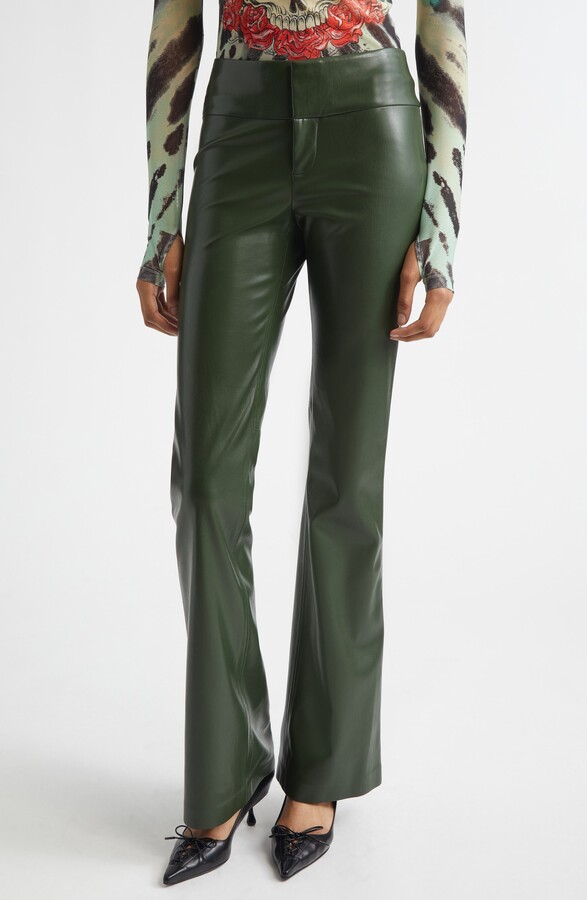 Alice + Olivia Olivia Faux Leather Pants
