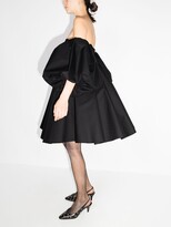 Thumbnail for your product : KHAITE Katerina off-shoulder voluminous dress