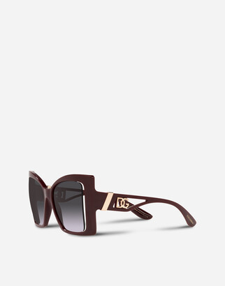 Dolce & Gabbana crossed sunglasses