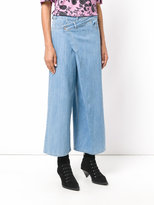 Thumbnail for your product : Christian Wijnants cropped denim trousers