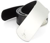 Thumbnail for your product : Giuseppe Zanotti Python-Printed Leather Belt