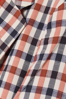 Thumbnail for your product : VVB Checked Jacquard Blazer - Red