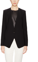 Thumbnail for your product : Helmut Lang Wool Single Button Blazer
