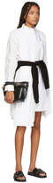 Thumbnail for your product : Sacai White Wrap Shirt Dress