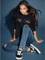 Thumbnail for your product : M&Co Teen acid wash ripped skinny jeans