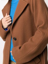 Thumbnail for your product : VVB Belted Mid-Length Coat