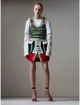 Thumbnail for your product : Burberry Fair Isle Cashmere Wool Tank Top