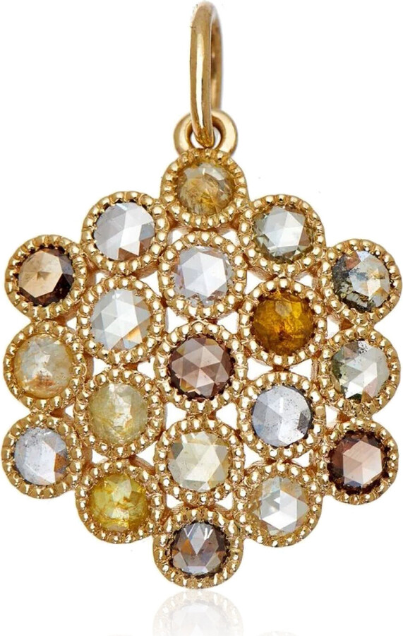 Sethi Couture Josephine 18K Yellow Gold Diamond Pendant