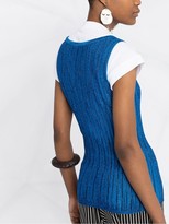 Thumbnail for your product : M Missoni Ribbed Knit Tank Top