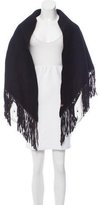 Thumbnail for your product : Mackage Fringe-Trimmed Wool Shawl w/ Tags