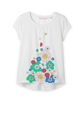 Country Road Flower Field T-Shirt