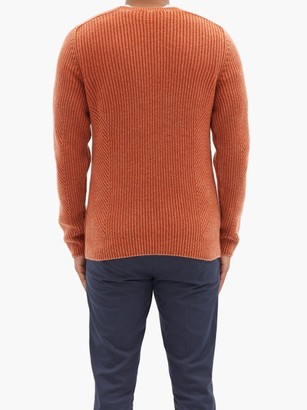 Iris von Arnim Olin Rib-knitted Cashmere Sweater - Orange