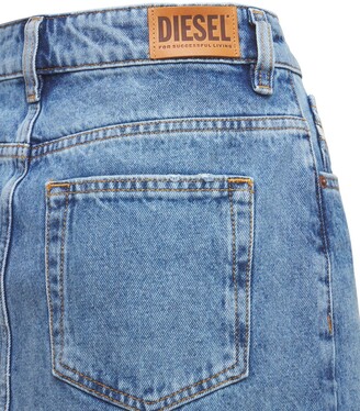 Diesel Eisy Denim Mini Skirt