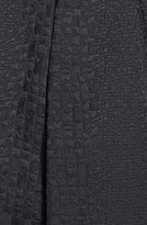 Thumbnail for your product : Rebecca Taylor Mesh Inset Cloqué Fit & Flare Dress