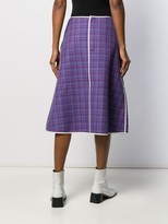 Thumbnail for your product : Sofie D'hoore Check-Print Midi Skirt