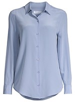 Thumbnail for your product : Equipment Essential Button-Up Silk Blouse