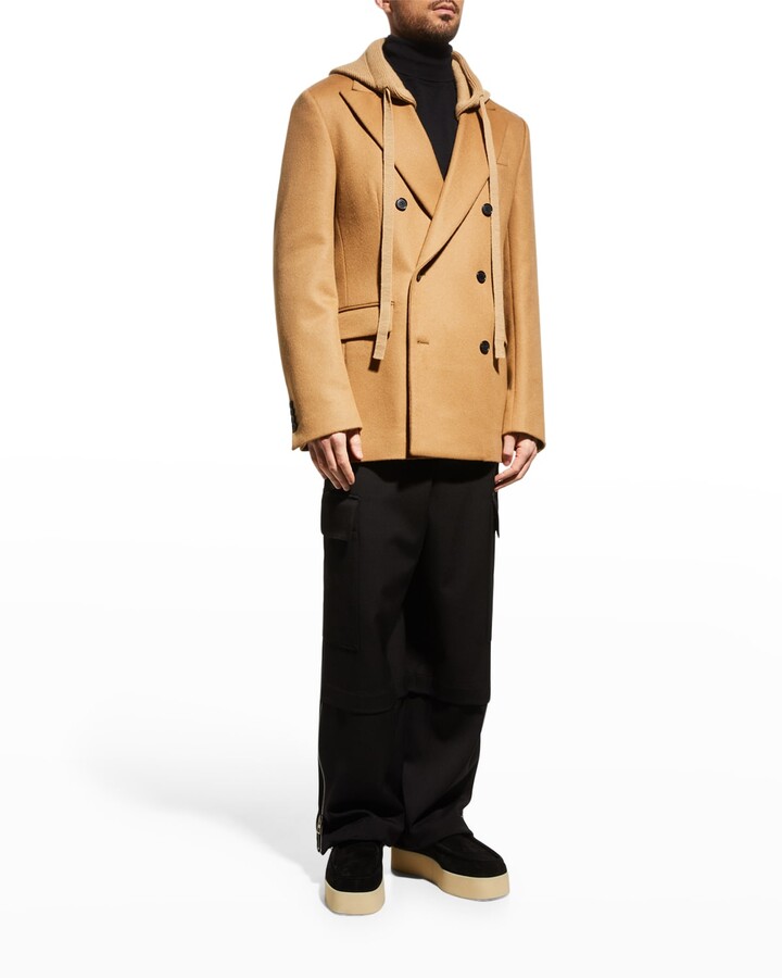 Double Breasted Camel Coat Mens | Shop the world's largest 