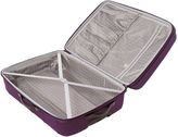 Thumbnail for your product : Linea Frameless pod purple 4 wheel soft large suitcase