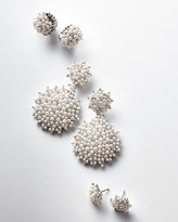 Thumbnail for your product : Paul Morelli Lagrange 18K Pearl & Diamond Small Double-Dangle Earrings