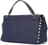 Thumbnail for your product : Zanellato Postina small tote - women - Leather/Canvas - One Size