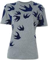 Thumbnail for your product : McQ Swallow Swarm patch T-shirt