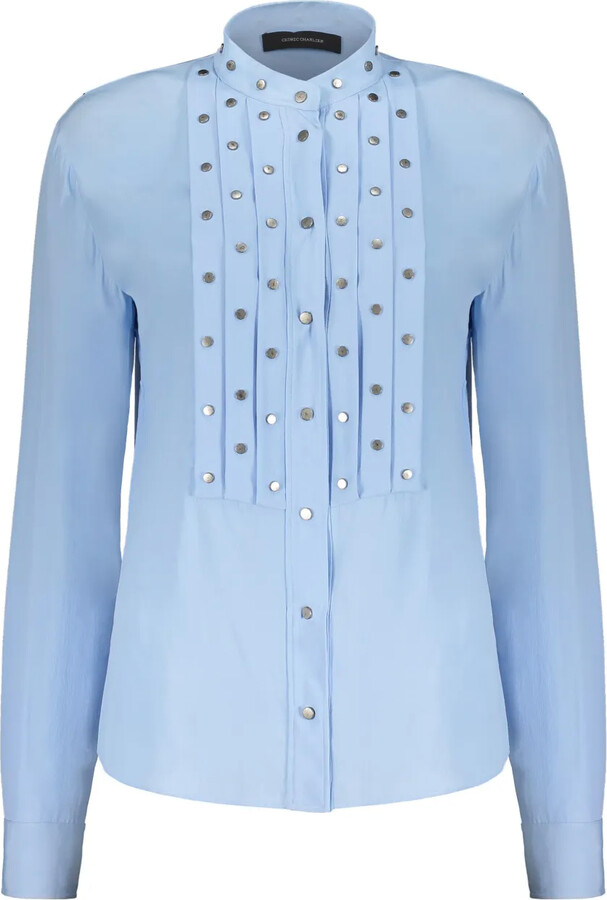 Cédric Charlier Stud-Detailing Shirt