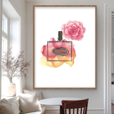 Lark Manor Sweet Fragrance | Beauty Bedroom Matted Print for Home Decor