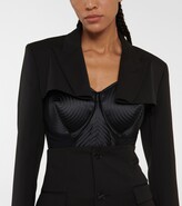 Thumbnail for your product : Jean Paul Gaultier x Lotta Volkova fitted blazer