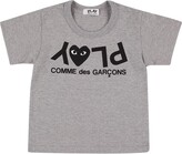 Thumbnail for your product : Comme des Garçons PLAY Play logo print cotton jersey t-shirt