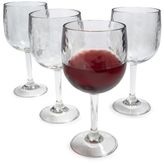 Thumbnail for your product : Sur La Table Hammered Acrylic Wine Glasses, Set of 4