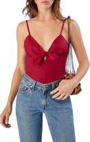 Thumbnail for your product : Reformation Strawberry Linen Tank