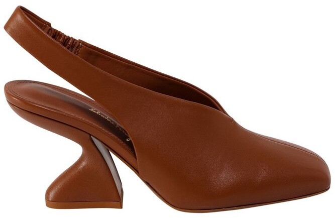 Brown Slingback Heels | Shop the world's largest collection of fashion |  ShopStyle
