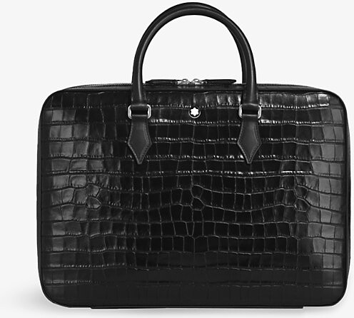 Montblanc Mens Multi-Coloured Atelier Leather Business Organizer