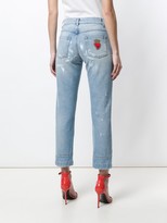 Thumbnail for your product : Dolce & Gabbana Destroyed Boyfriend Jeans