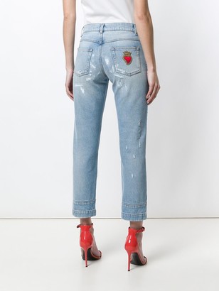 Dolce & Gabbana Destroyed Boyfriend Jeans