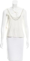 Thumbnail for your product : Marni Sleeveless Embellished Top