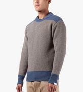 Thumbnail for your product : Garbstore Brown Chindit Crewneck Sweater