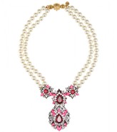 Thumbnail for your product : Shourouk Swan crystal-embellished necklace