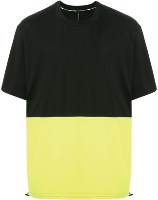 BLACKBARRETT by NEIL BARRETT oversized colour-block T-shirt