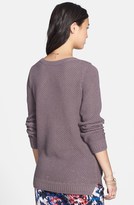 Thumbnail for your product : BP Textured Cotton Crewneck Sweater (Juniors)