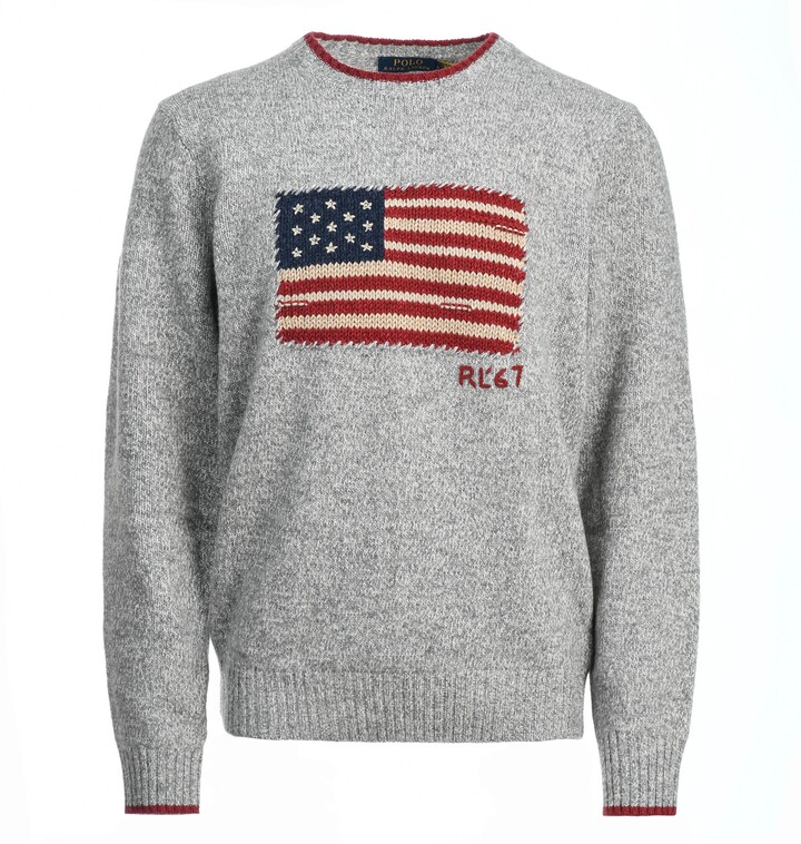 Polo Ralph Lauren Flag Intarsia Jumper - ShopStyle Sweaters