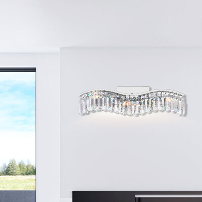 Everly Quinn Anne 1-Light Armed Sconce