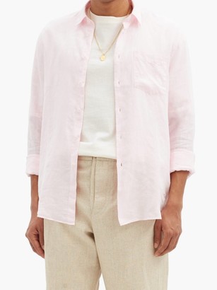 Vilebrequin Caroubis Linen Shirt - Pink
