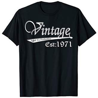 Funny 47th Birthday Gifts - Vintage 1971 T-Shirt