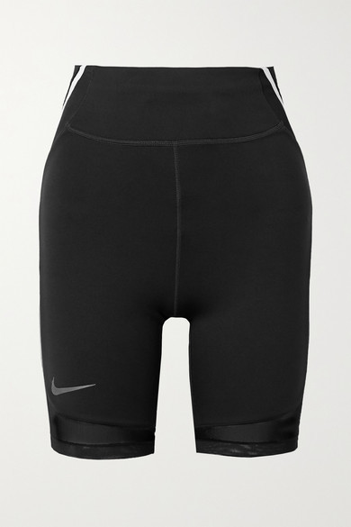 black nike bike shorts