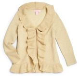 Thumbnail for your product : Lilly Pulitzer Girl's Keirnan Metallic Cardigan