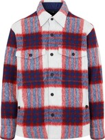 Thumbnail for your product : MONCLER GRENOBLE Checked Long-Sleeved Shirt Jacket
