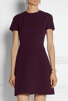 Thumbnail for your product : Victoria Beckham Silk and wool-blend mini dress