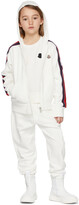 Thumbnail for your product : Moncler Enfant Kids White Sweatsuit Set